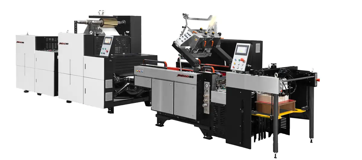 Automatic Cold Foil Stamping Machine for Packaging Paper Box Label Printing, High Precision Cold Foil Hot Stamping Equipment